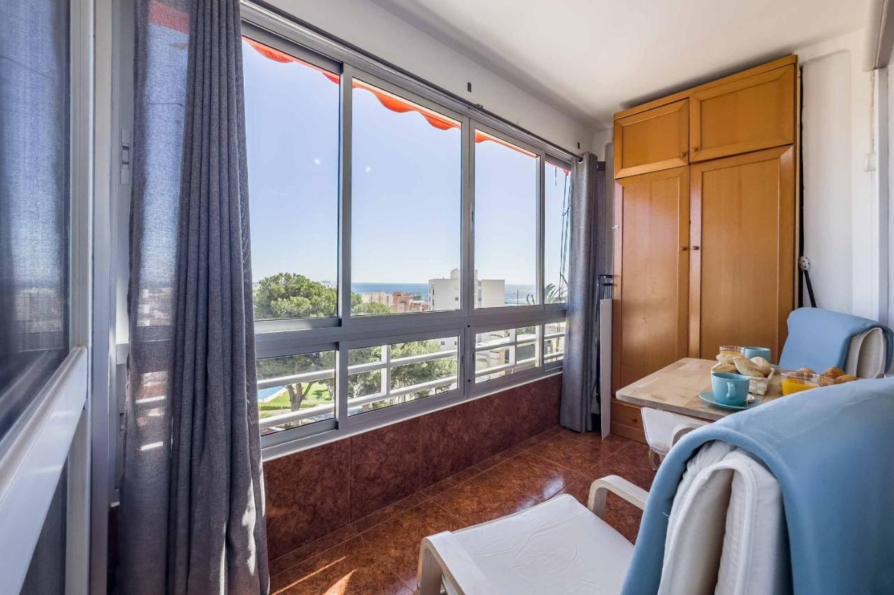 Apartamento Acogedor, Terraza, Piscina Y Mar 베날마데나코스타 외부 사진